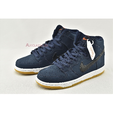 Nike Dunk High Pro ISO SB Orange Label - Midnight Navy CI2692-401 Midnight Navy/Black/White/Midnight Navy Mens Womens Shoes