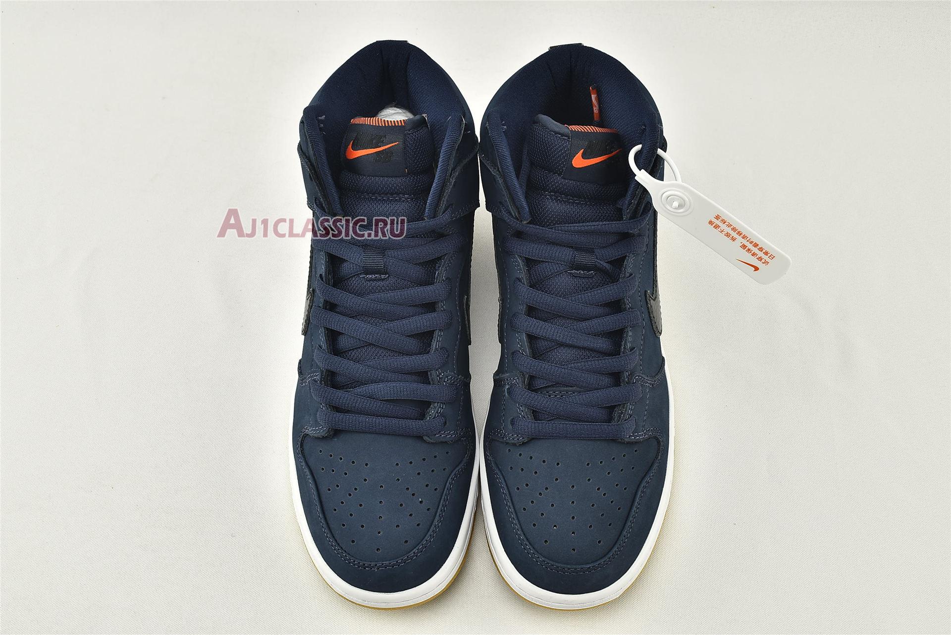 New Nike Dunk High Pro ISO SB "Orange Label - Midnight Navy" CI2692-401 Shoes