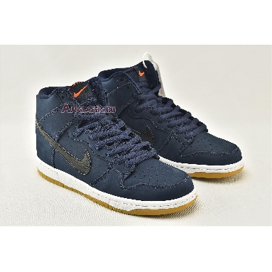 Nike Dunk High Pro ISO SB Orange Label - Midnight Navy CI2692-401 Midnight Navy/Black/White/Midnight Navy Mens Womens Shoes