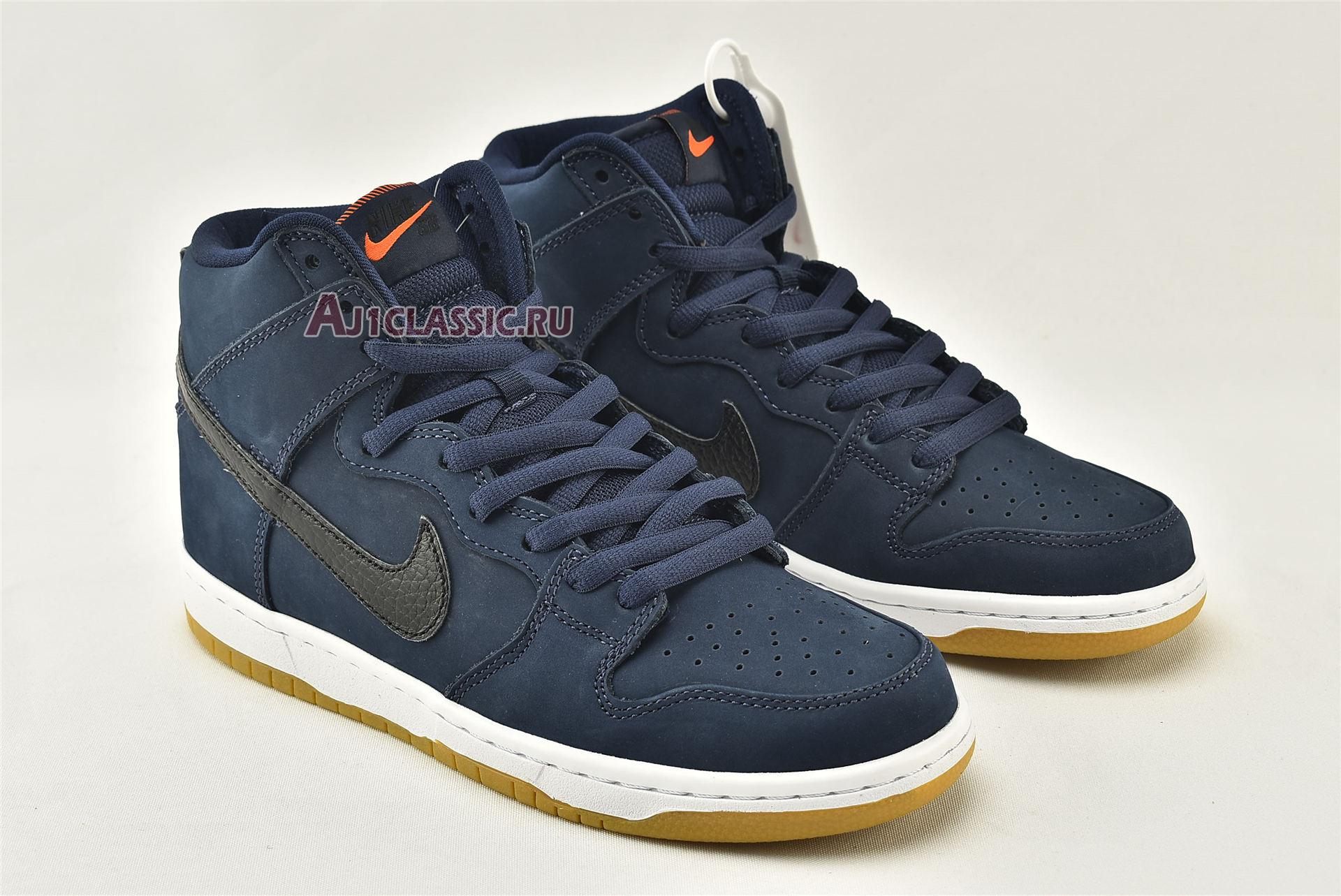 New Nike Dunk High Pro ISO SB "Orange Label - Midnight Navy" CI2692-401 Shoes