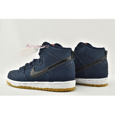 Nike Dunk High Pro ISO SB Orange Label - Midnight Navy CI2692-401 Midnight Navy/Black/White/Midnight Navy Mens Womens Shoes