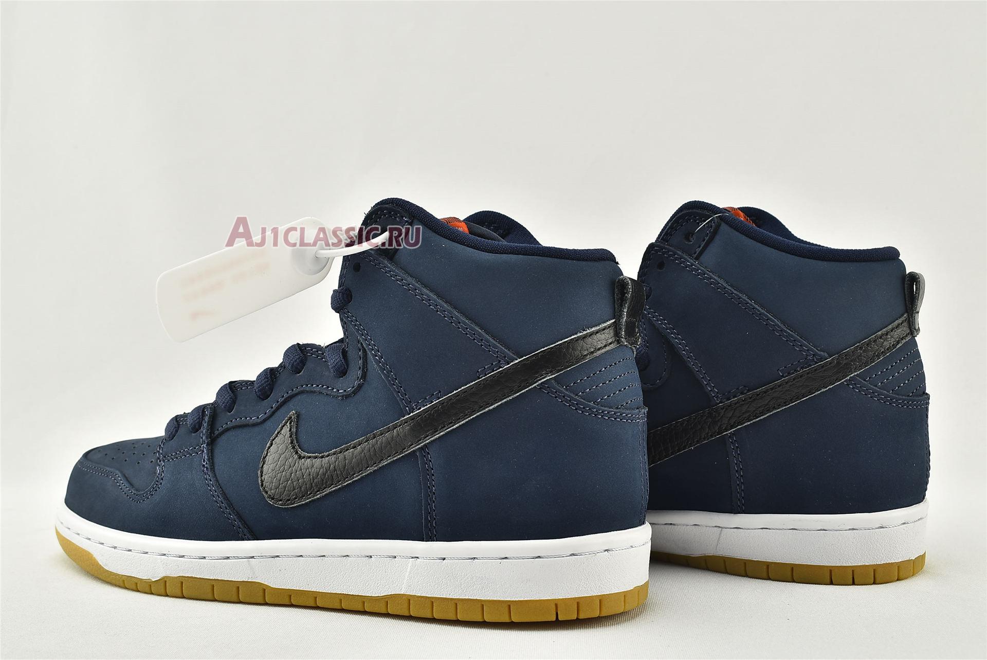 New Nike Dunk High Pro ISO SB "Orange Label - Midnight Navy" CI2692-401 Shoes