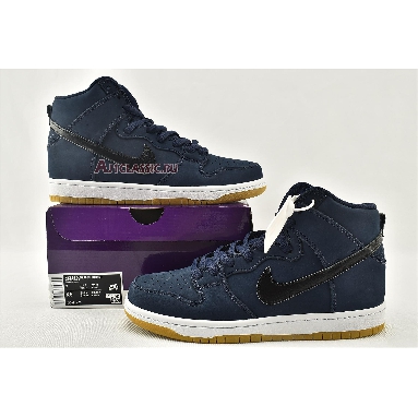 Nike Dunk High Pro ISO SB Orange Label - Midnight Navy CI2692-401 Midnight Navy/Black/White/Midnight Navy Mens Womens Shoes