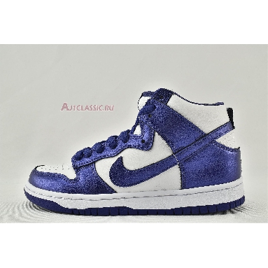 Nike Dunk High Varsity Purple DC5382-100 Whtie/Varsity Purple Mens Womens Shoes