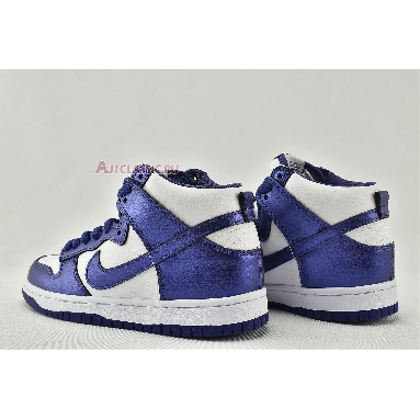 Nike Dunk High Varsity Purple DC5382-100 Whtie/Varsity Purple Mens Womens Shoes