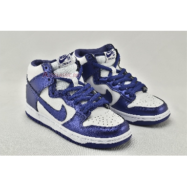 Nike Dunk High Varsity Purple DC5382-100 Whtie/Varsity Purple Mens Womens Shoes