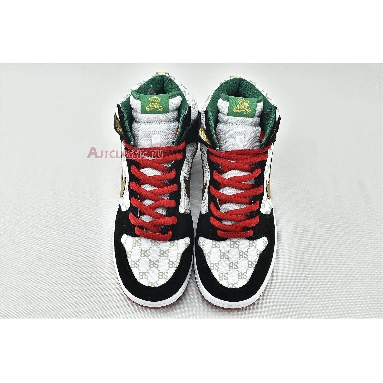 Black Sheep x Nike Dunk High SB Paid In Full 313171-170 White/Metallic Gold-Black Sneakers