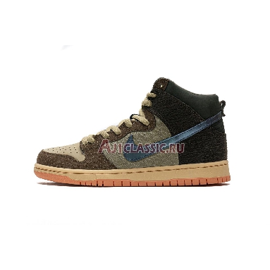 Concepts x Nike Dunk High Pro SB TurDUNKen DC6887-200 Rattan/Parachute Beige/Orange Chalk/Baroque Brown Sneakers