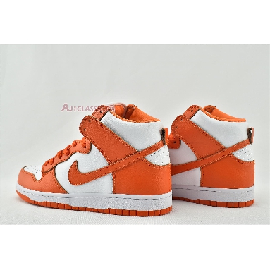 Nike Dunk High Retro QS Syracuse 850477-101 White/Orange Blaze Mens Womens Shoes