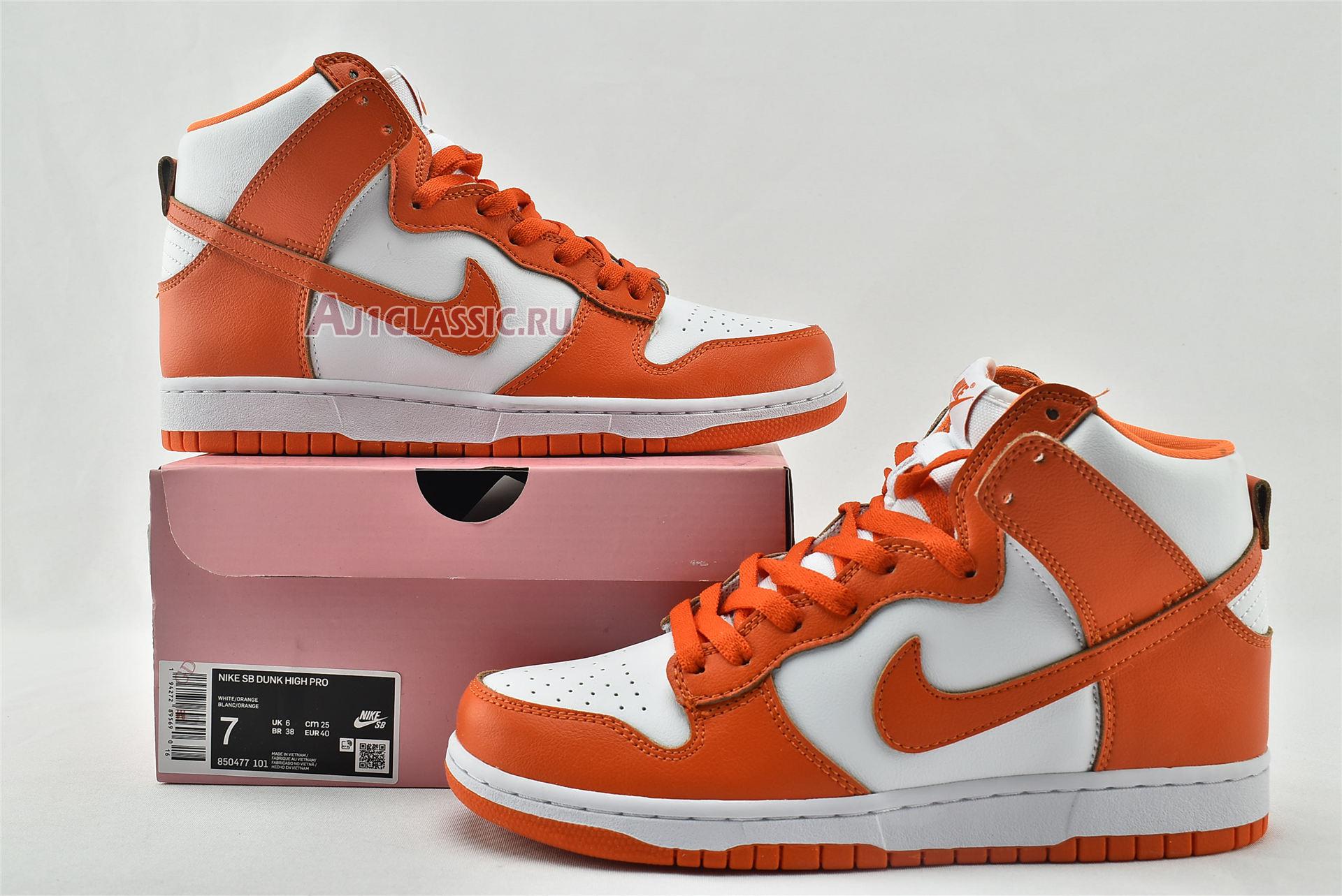 New Nike Dunk High Retro QS "Syracuse" 850477-101 Shoes