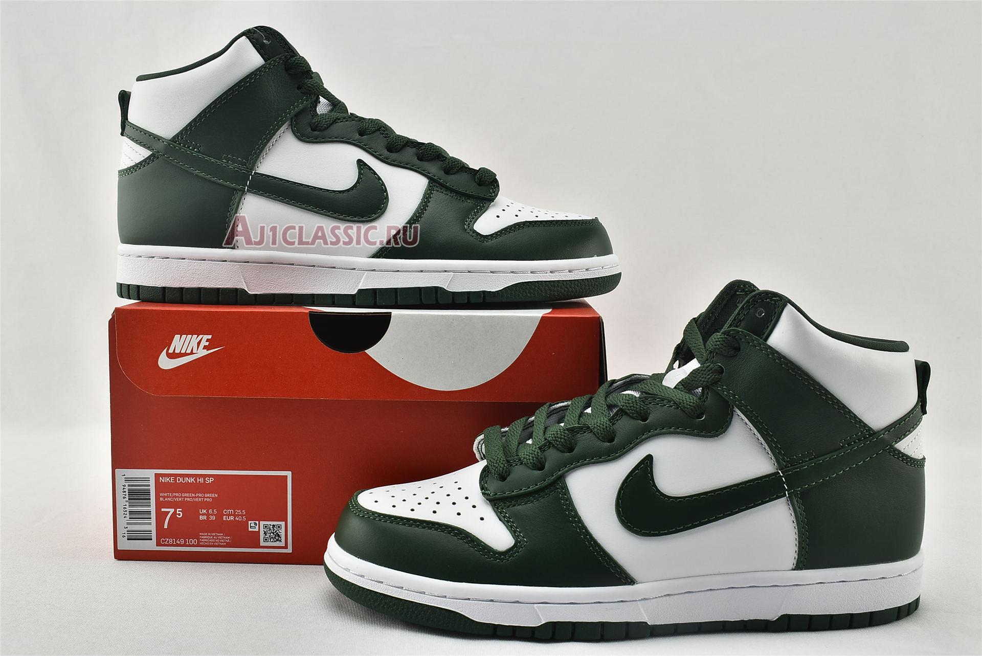 New Nike Dunk High SP "Spartan Green" CZ8149-100 Shoes