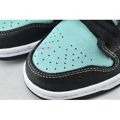 Diamond Supply Co x Nike Dunk High Premium SB Tiffany 653599-400 Aqua/Chrome-Black Mens Womens Shoes