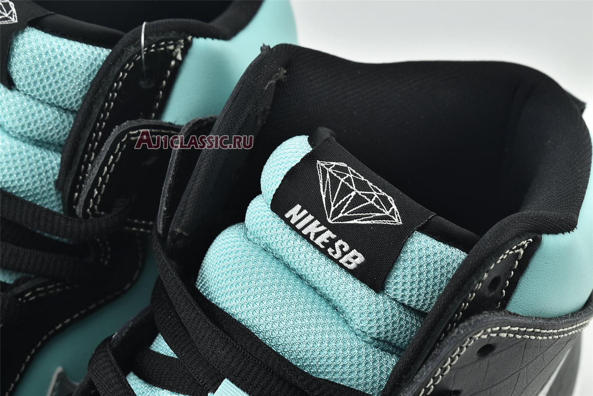 New Diamond Supply Co x Nike Dunk High Premium SB "Tiffany" 653599-400 Shoes