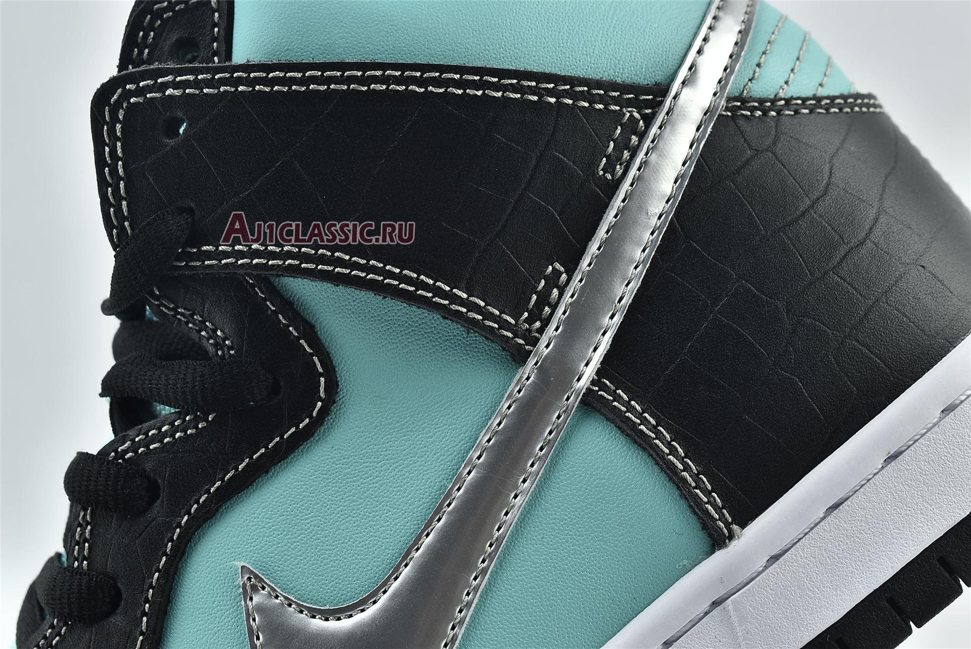 New Diamond Supply Co x Nike Dunk High Premium SB "Tiffany" 653599-400 Shoes