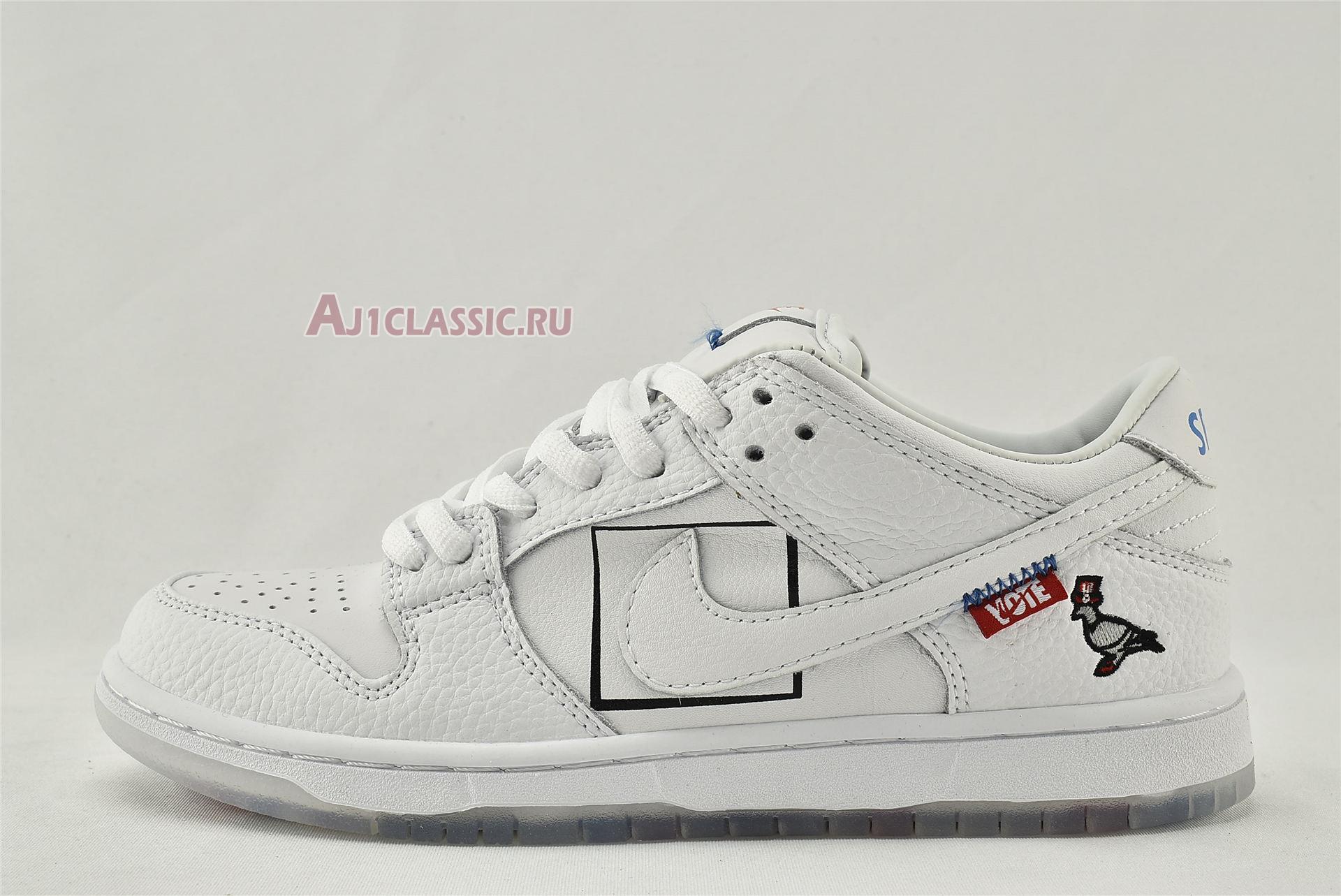 Jeff Staple x Nike Dunk Low Pro SB "White Pigeon" 883232-010