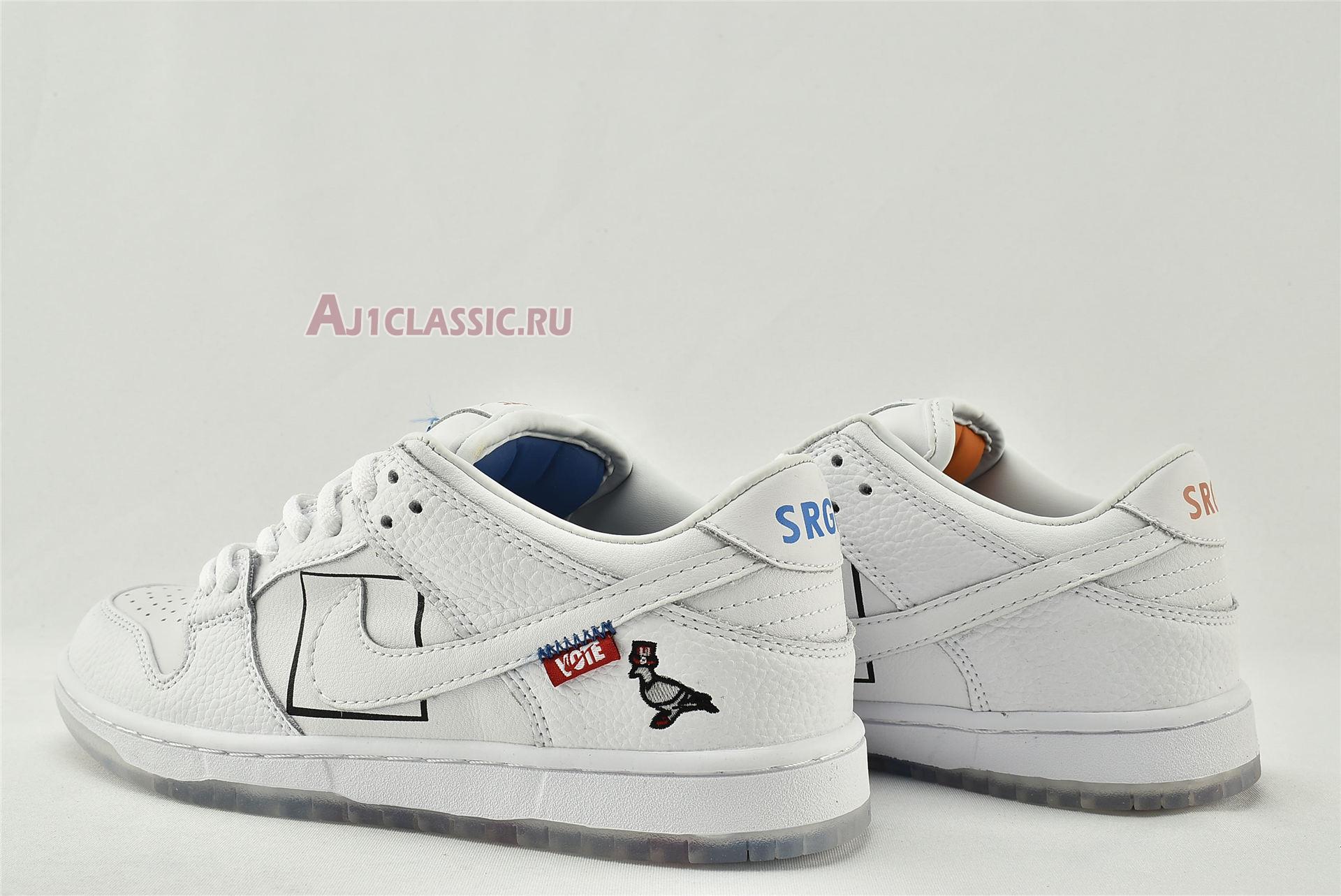 New Jeff Staple x Nike Dunk Low Pro SB "White Pigeon" 883232-010 Shoes