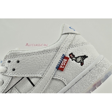 Jeff Staple x Nike Dunk Low Pro SB White Pigeon 883232-010 White/White Mens Womens Shoes