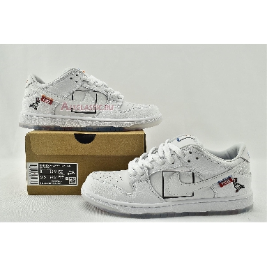 Jeff Staple x Nike Dunk Low Pro SB White Pigeon 883232-010 White/White Mens Womens Shoes