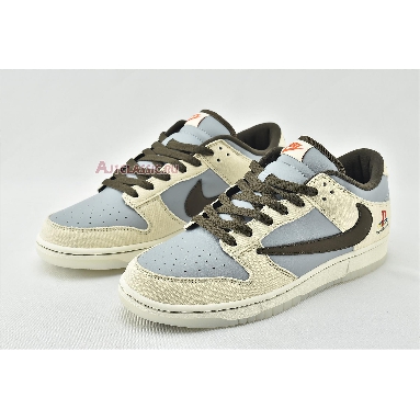 Travis Scott x PlayStation x Nike Dunk Low CU1726-800 Grey/Beige/Brown/Orange Mens Womens Shoes