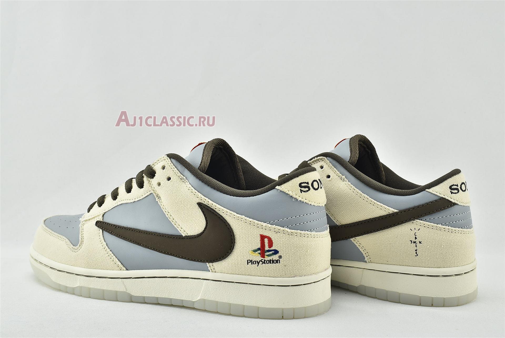 New Travis Scott x PlayStation x Nike Dunk Low CU1726-800 Shoes