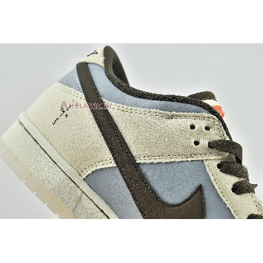 Travis Scott x PlayStation x Nike Dunk Low CU1726-800 Grey/Beige/Brown/Orange Mens Womens Shoes