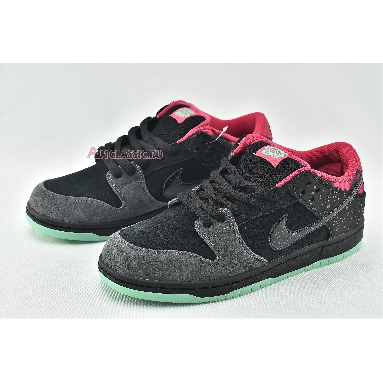 Premier x Nike Dunk Low Premium SB AE QS Northern Lights 724183-063 Anthracite/Black-Pink Force-Crystal Mint Mens Womens Shoes