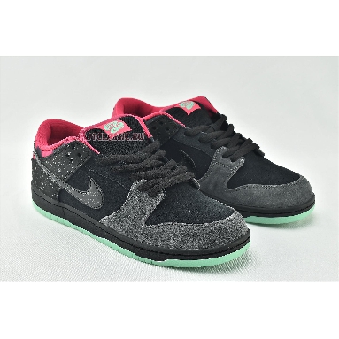 Premier x Nike Dunk Low Premium SB AE QS Northern Lights 724183-063 Anthracite/Black-Pink Force-Crystal Mint Mens Womens Shoes