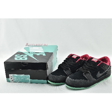 Premier x Nike Dunk Low Premium SB AE QS Northern Lights 724183-063 Anthracite/Black-Pink Force-Crystal Mint Mens Womens Shoes