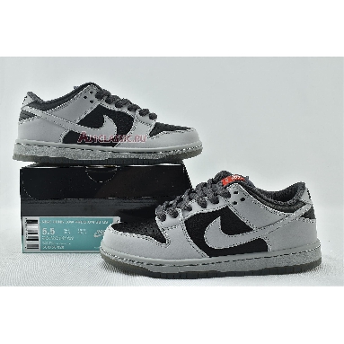 Atlas x Nike Dunk Low Premium SB Wolf Grey 504750-020 Wolf Grey/Wolf Grey-Black-Challenge Red Sneakers