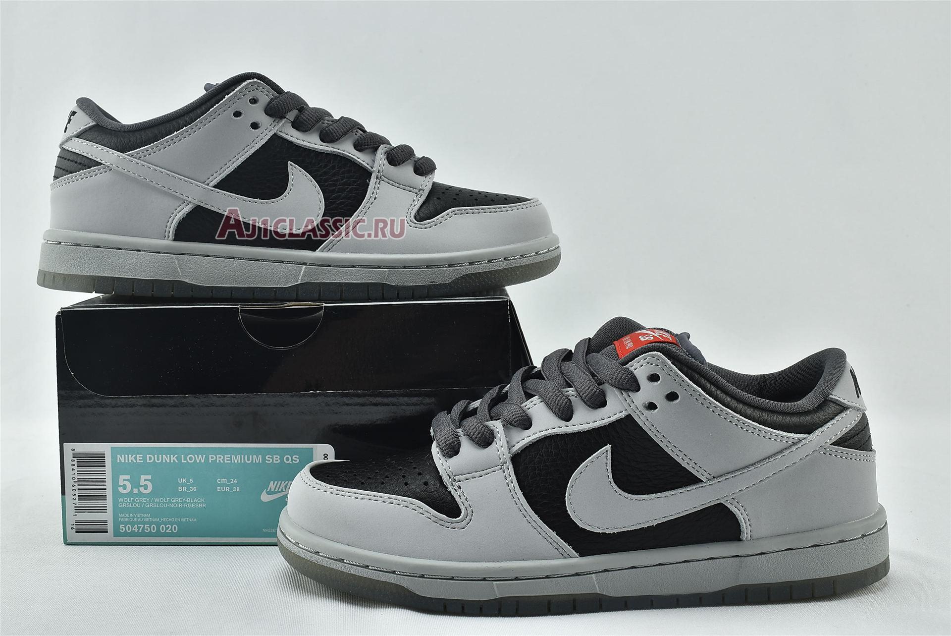 Atlas x Nike Dunk Low Premium SB "Wolf Grey" 504750-020