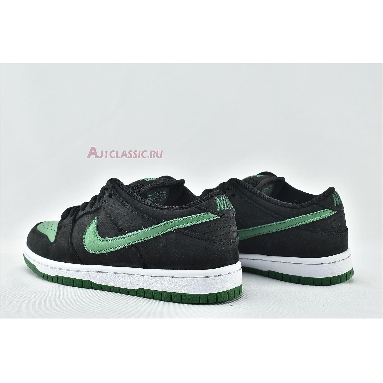 Nike Dunk Low Pro SB Black Pine BQ6817-005 Black/Pine Green-White Mens Womens Shoes