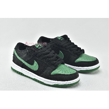 Nike Dunk Low Pro SB Black Pine BQ6817-005 Black/Pine Green-White Mens Womens Shoes