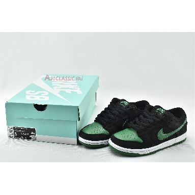 Nike Dunk Low Pro SB Black Pine BQ6817-005 Black/Pine Green-White Mens Womens Shoes