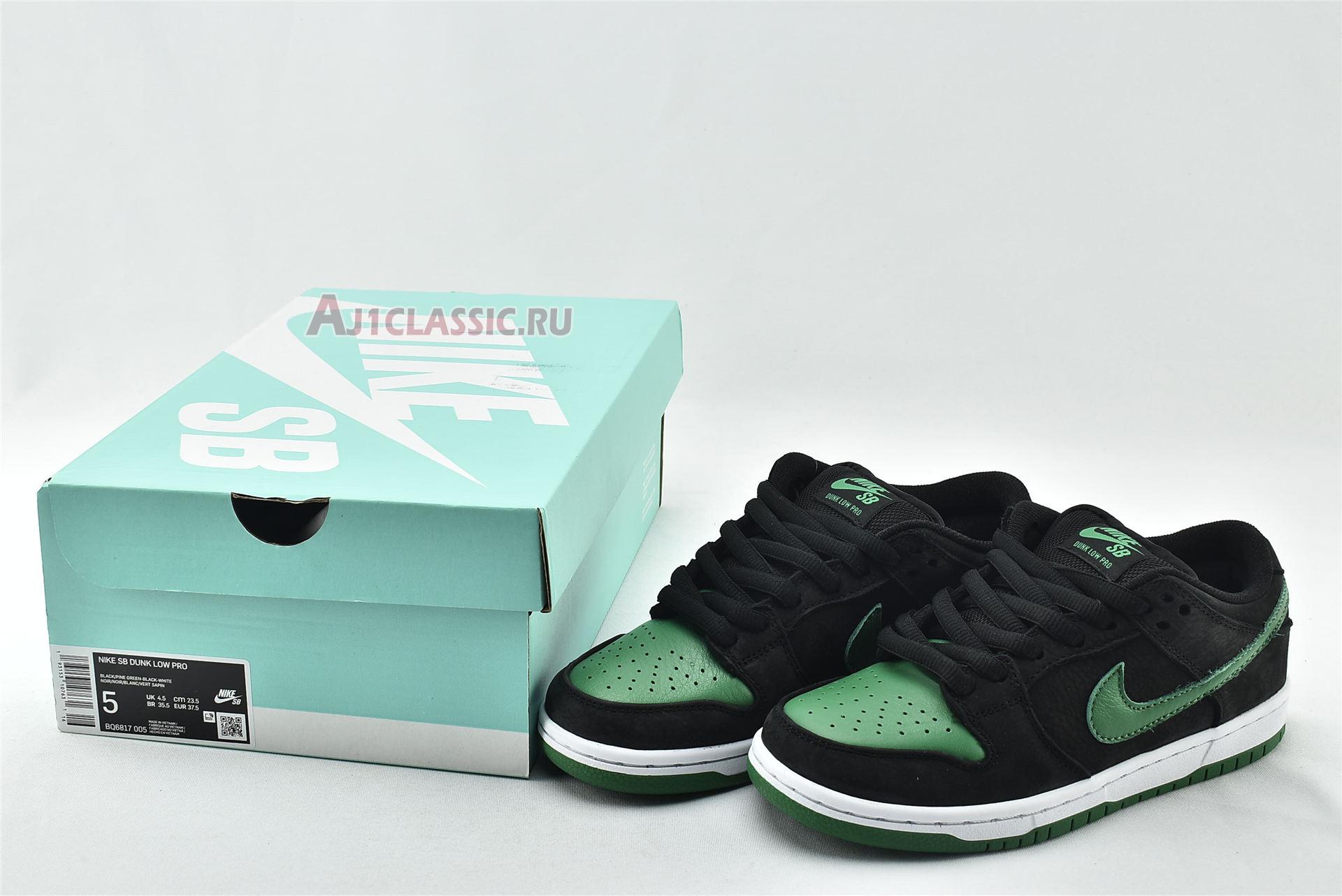 New Nike Dunk Low Pro SB "Black Pine" BQ6817-005 Shoes