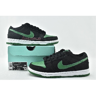 Nike Dunk Low Pro SB Black Pine BQ6817-005 Black/Pine Green-White Mens Womens Shoes