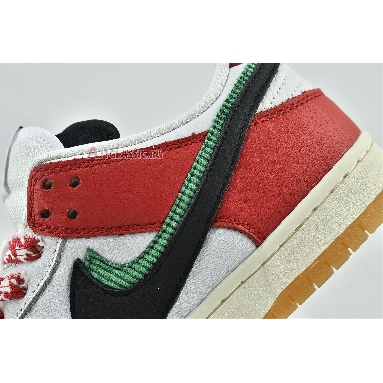 Frame Skate x Nike Dunk Low SB Habibi CT2550-600 Chile Red/White/Lucky Green/Black Sneakers