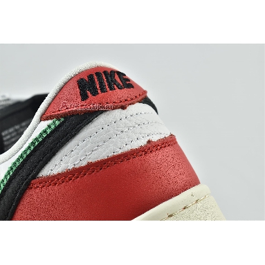 Frame Skate x Nike Dunk Low SB Habibi CT2550-600 Chile Red/White/Lucky Green/Black Sneakers