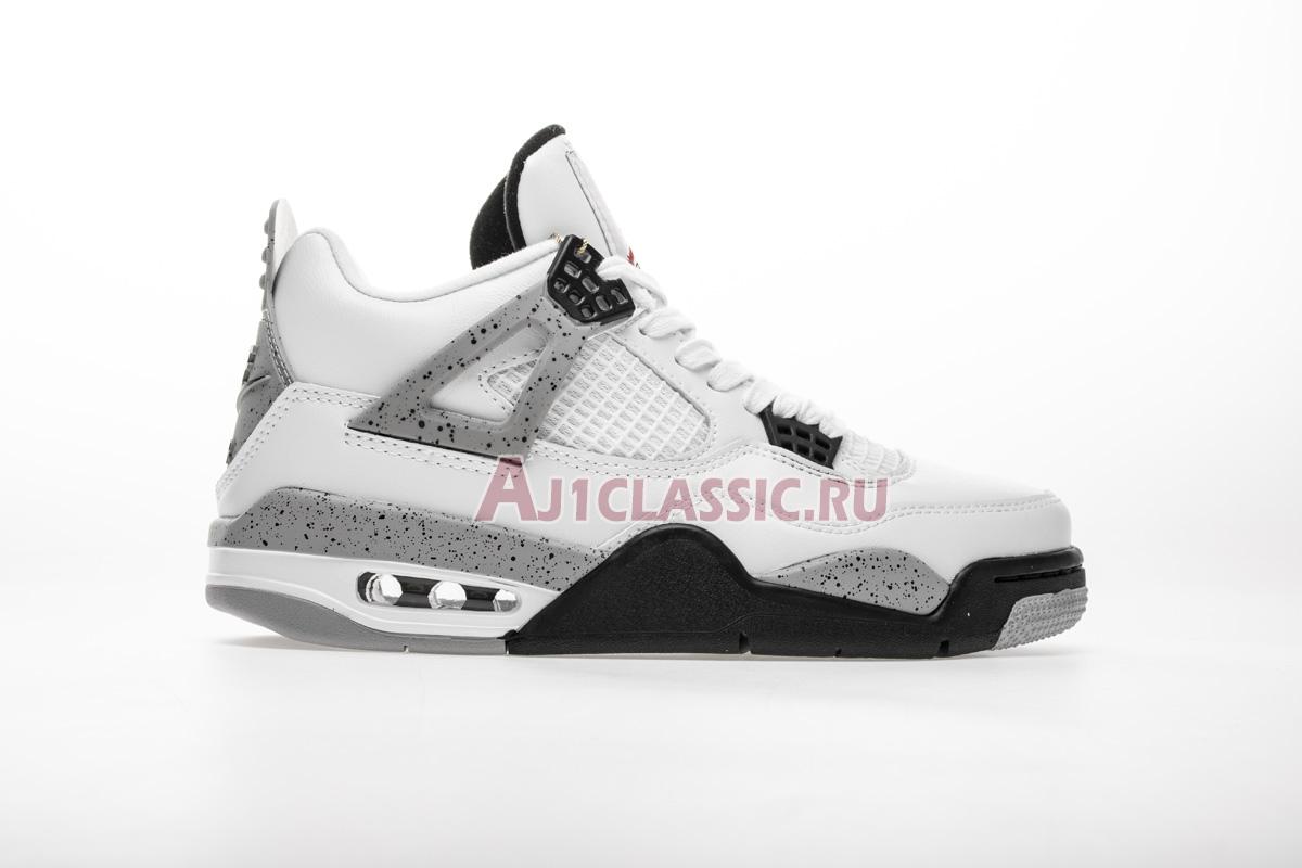 New Air Jordan 4 Retro OG "White Cement 2016" 840606-192 Shoes