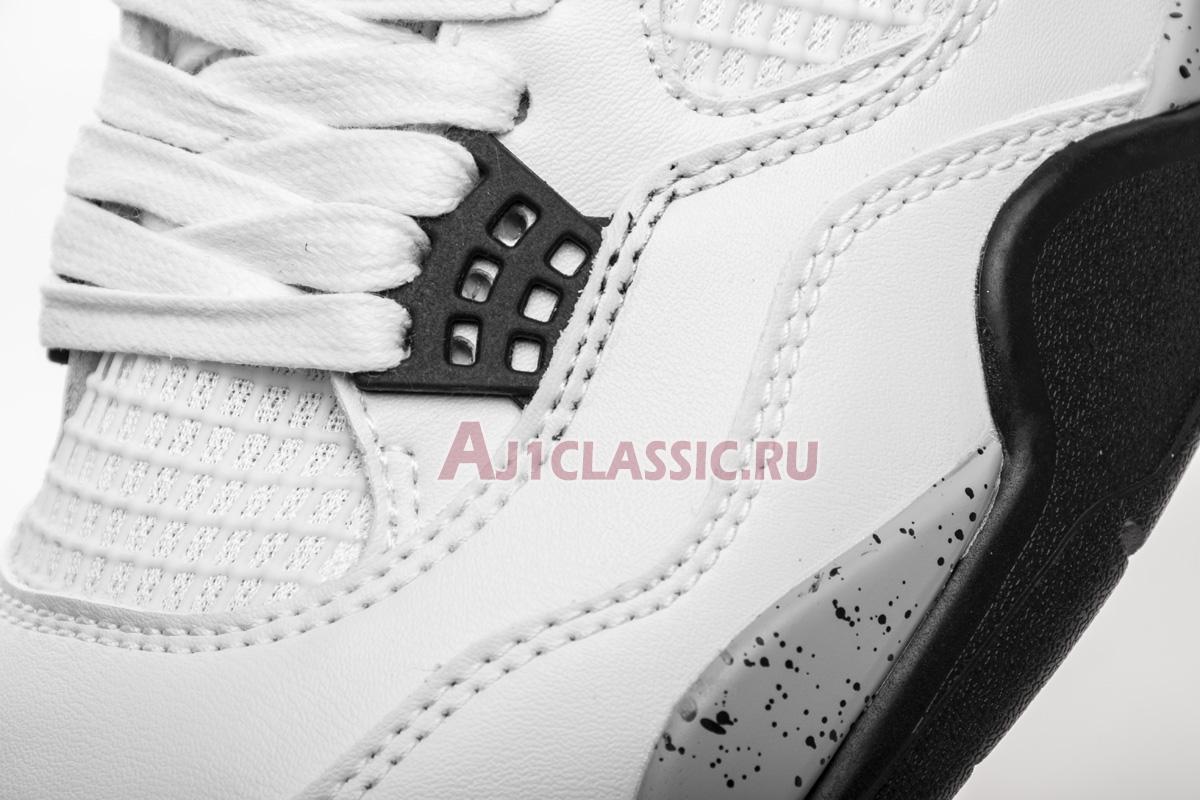 New Air Jordan 4 Retro OG "White Cement 2016" 840606-192 Shoes