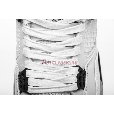 Air Jordan 4 Retro OG White Cement 2016 840606-192 White/Fire Red-Tech Grey-Black Sneakers