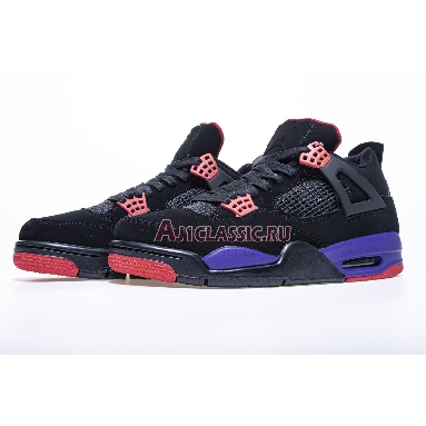 Air Jordan 4 Retro NRG Raptors AQ3816-065-2 Black/University Red-Court Purple​ Sneakers