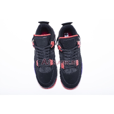 Air Jordan 4 Retro NRG Raptors AQ3816-065-2 Black/University Red-Court Purple​ Sneakers