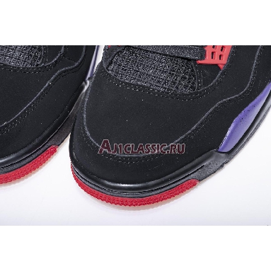 Air Jordan 4 Retro NRG Raptors AQ3816-065-2 Black/University Red-Court Purple​ Sneakers