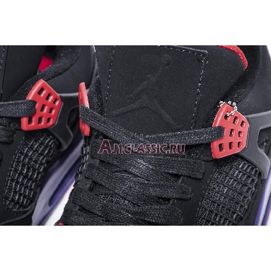 Air Jordan 4 Retro NRG Raptors AQ3816-065-2 Black/University Red-Court Purple​ Sneakers