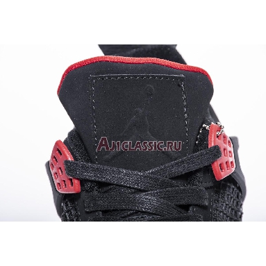 Air Jordan 4 Retro NRG Raptors AQ3816-065-2 Black/University Red-Court Purple​ Mens Womens Shoes