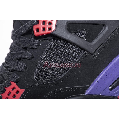 Air Jordan 4 Retro NRG Raptors AQ3816-065-2 Black/University Red-Court Purple​ Sneakers