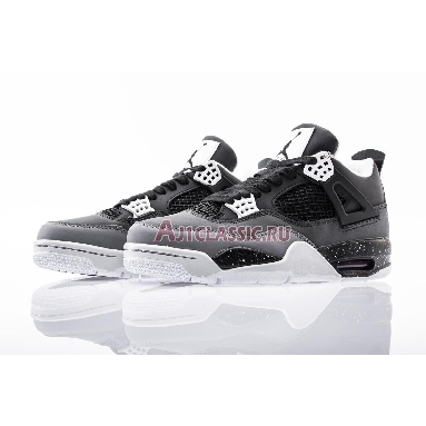 Air Jordan 4 Retro Fear 626969-030 Black/White-Cool Grey-Pr Pltnm Mens Womens Shoes