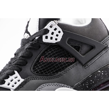 Air Jordan 4 Retro Fear 626969-030 Black/White-Cool Grey-Pr Pltnm Sneakers