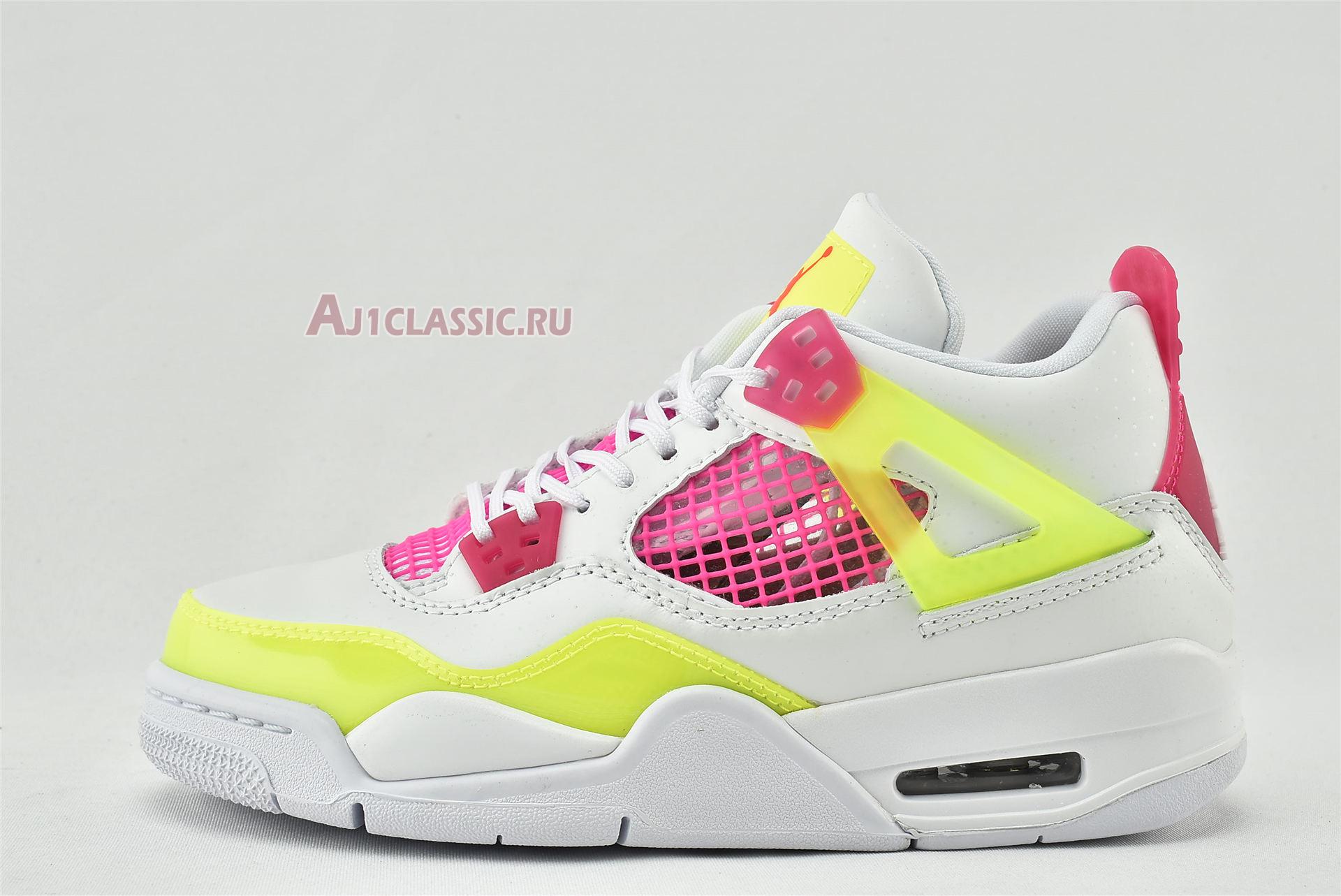 New Air Jordan 4 Retro "Lemon Venom" CV7808-100 Shoes