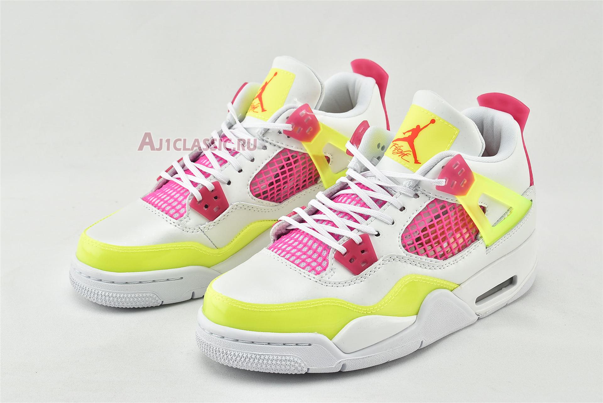 New Air Jordan 4 Retro "Lemon Venom" CV7808-100 Shoes